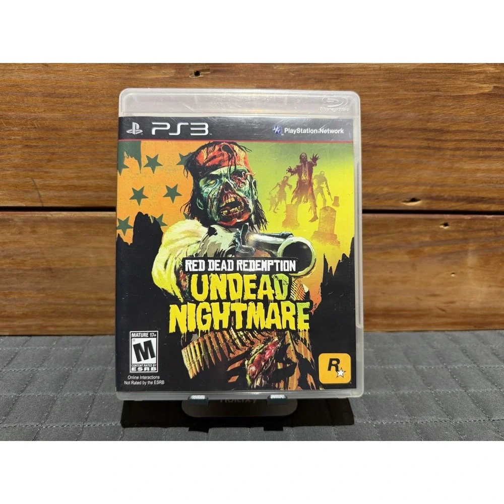 Red Dead Redmption Undead Nightmare w/Map PlayStation 3 PS3 CIB